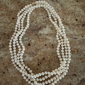 Genuine fresh water pearl necklace